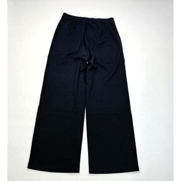 Eileen Fisher Flex Tencel Ponte Straight Leg Pants Women‎ S EUC Elastic Waist - Picture 4 of 14